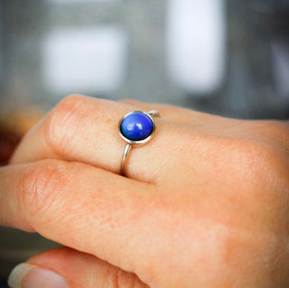 Groovy Mood Ring - Sterling Silver