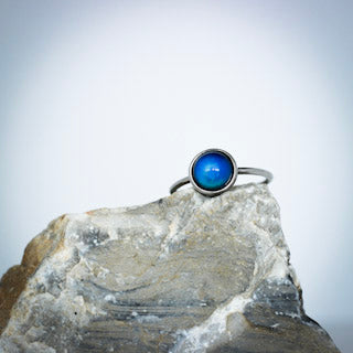 Groovy Mood Ring - Sterling Silver